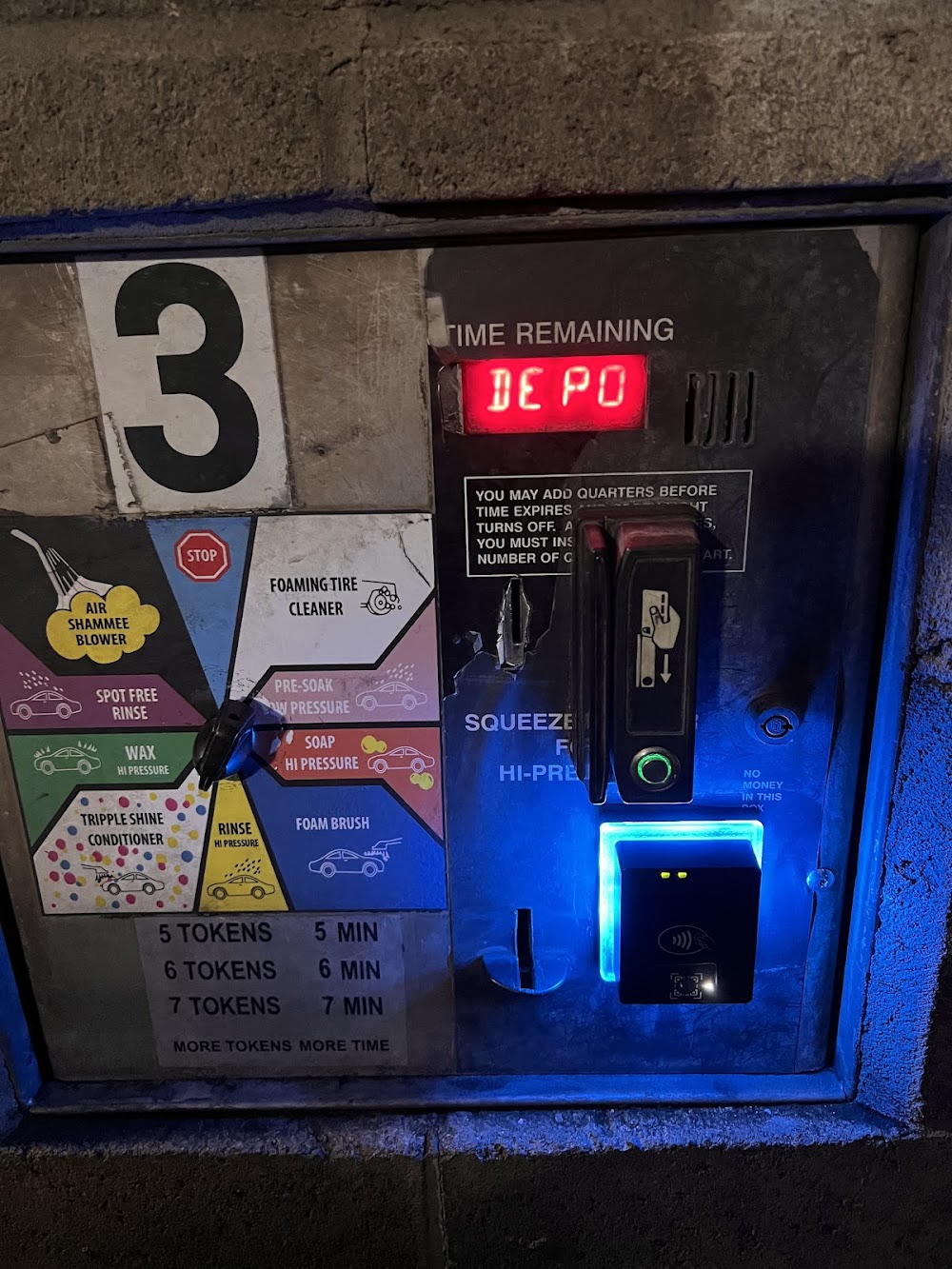 Coin-Operated Car Wash