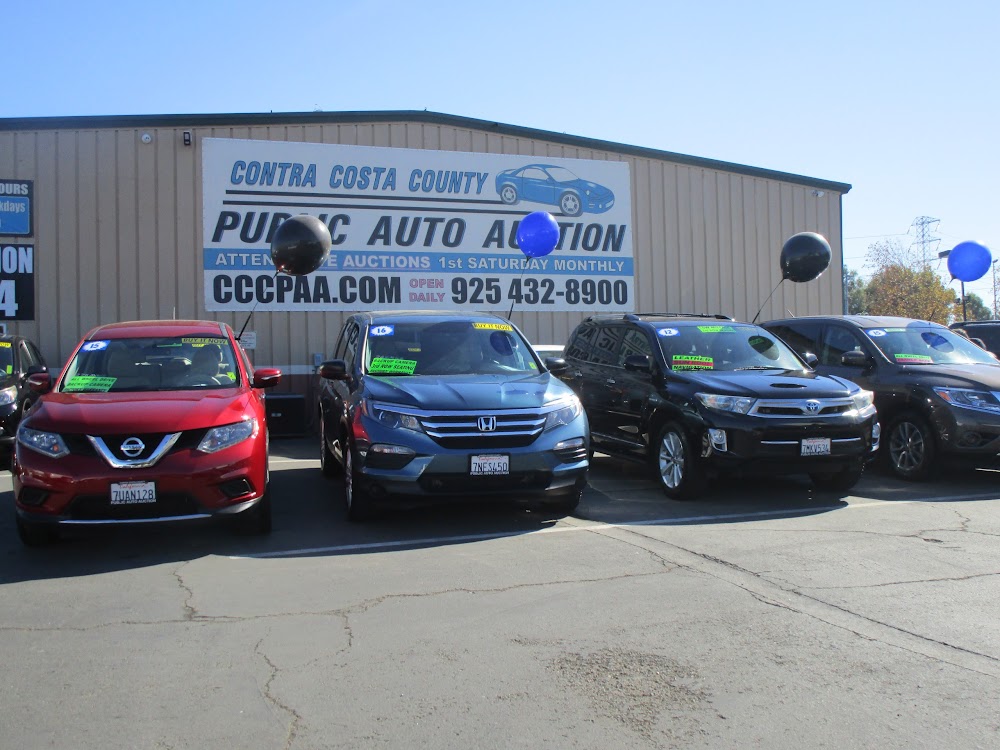 Contra Costa County Public Auto Auction