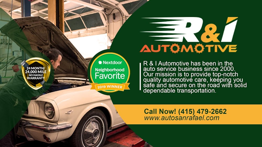 R & I Automotive Repair – Auto Repair Shop in San Rafael Ca